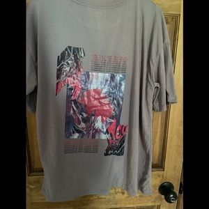It says it’s a xs but it is an oversized t-shirt from shein